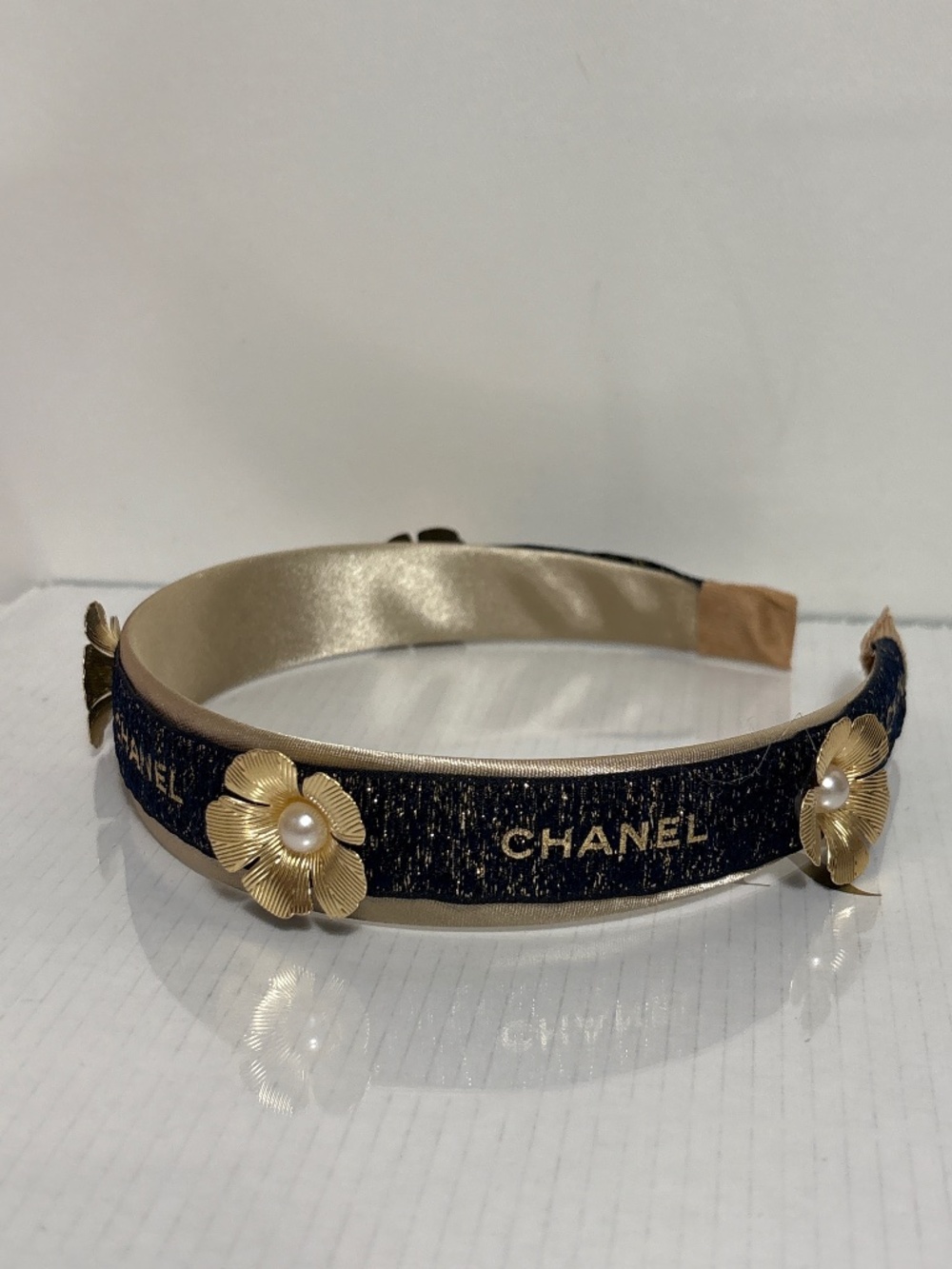 Chanel Ribbon Headband